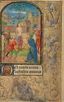 An illustration from Prayer Book of Charles the Bold (1469)