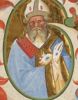 An illustration from Cutting from a gradual (1450)