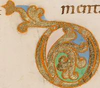 An illustration from Sacramentary (1025)