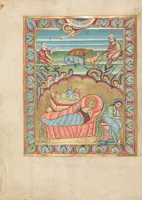 An illustration from Sacramentary (1025)