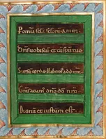 Picture 2 of 18 from Sacramentary (1025), leaf 2