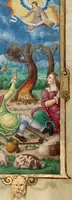 An illustration from Book of Hours (1544)
