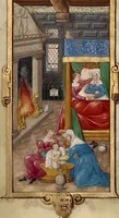 An illustration from Book of Hours (1544)