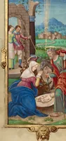 An illustration from Book of Hours (1544)
