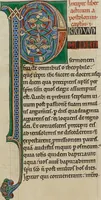 An illustration from New Testament (with Canons of Priscillian) (1170)