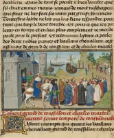 Picture 13 of 16 from Fifteen Cuttings from Histoire de Charles Martel (1463), leaf 13