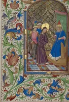 An illustration from Book of Hours (1450)