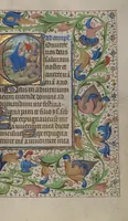 An illustration from Book of Hours (1450)