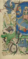 An illustration from Book of Hours (1450)