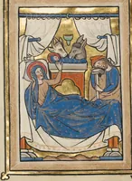 An illustration from Psalter
