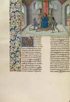 An illustration from Chroniques (Book Three) (1480)