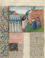 An illustration from Chroniques (Book Three) (1480)