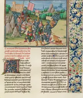 An illustration from Chroniques (Book Three) (1480)