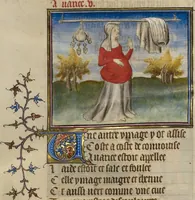Picture 9 of 44 from Roman de la Rose (1405), leaf 16