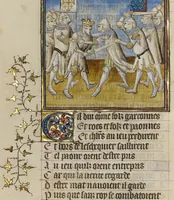 An illustration from Roman de la Rose (1405)