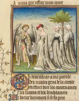 An illustration from Roman de la Rose (1405)