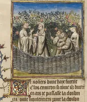 An illustration from Roman de la Rose (1405)