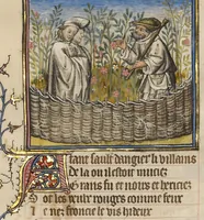 An illustration from Roman de la Rose (1405)