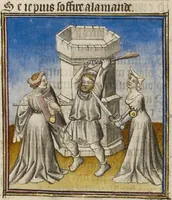 An illustration from Roman de la Rose (1405)