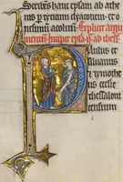 An illustration from Concluding Volume of a Bible (1260)