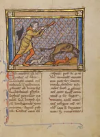 An illustration from Bestiary (1270)