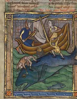 An illustration from Bestiary (1270)