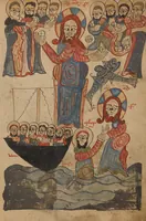 An illustration from Gospel Book (1386)