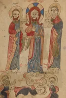 An illustration from Gospel Book (1386)