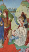 An illustration from Cutting from an Antiphonal (1465)