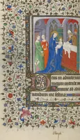An illustration from Book of Hours (1415)
