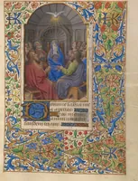 An illustration from Katherine Hours (1480)