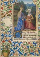 An illustration from Katherine Hours (1480)