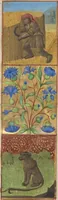 Picture 3 of 17 from Katherine Hours (1480), leaf 9