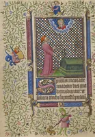 An illustration from Book of Hours (1410)