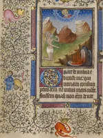 An illustration from Book of Hours (1410)