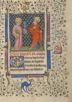 An illustration from Book of Hours (1410)