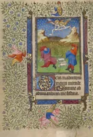 An illustration from Book of Hours (1410)