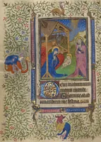 An illustration from Book of Hours (1410)