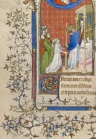 An illustration from Collection of Masses for High Feasts (1410)