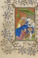 An illustration from Collection of Masses for High Feasts (1410)