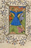 An illustration from Collection of Masses for High Feasts (1410)