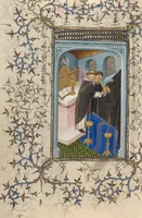 An illustration from Collection of Masses for High Feasts (1410)
