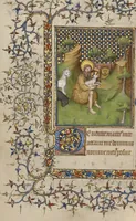 An illustration from Collection of Masses for High Feasts (1410)