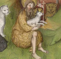 Picture 6 of 16 from Collection of Masses for High Feasts (1410), leaf 6