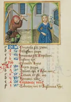 An illustration from Book of Hours (1550)