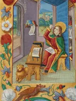 An illustration from Book of Hours (1550)