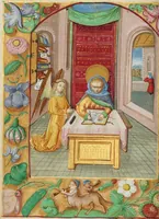An illustration from Book of Hours (1550)
