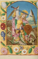 An illustration from Book of Hours (1550)