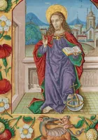 An illustration from Book of Hours (1550)