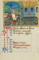 An illustration from Book of Hours (1550)